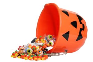 Halloween candy bucket